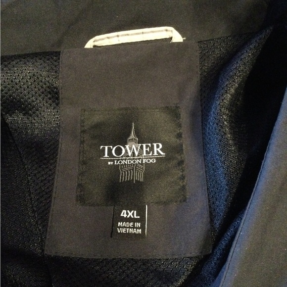 NWOT London Fog Men's Zip-Front Golf Jacket - Picture 7 of 10